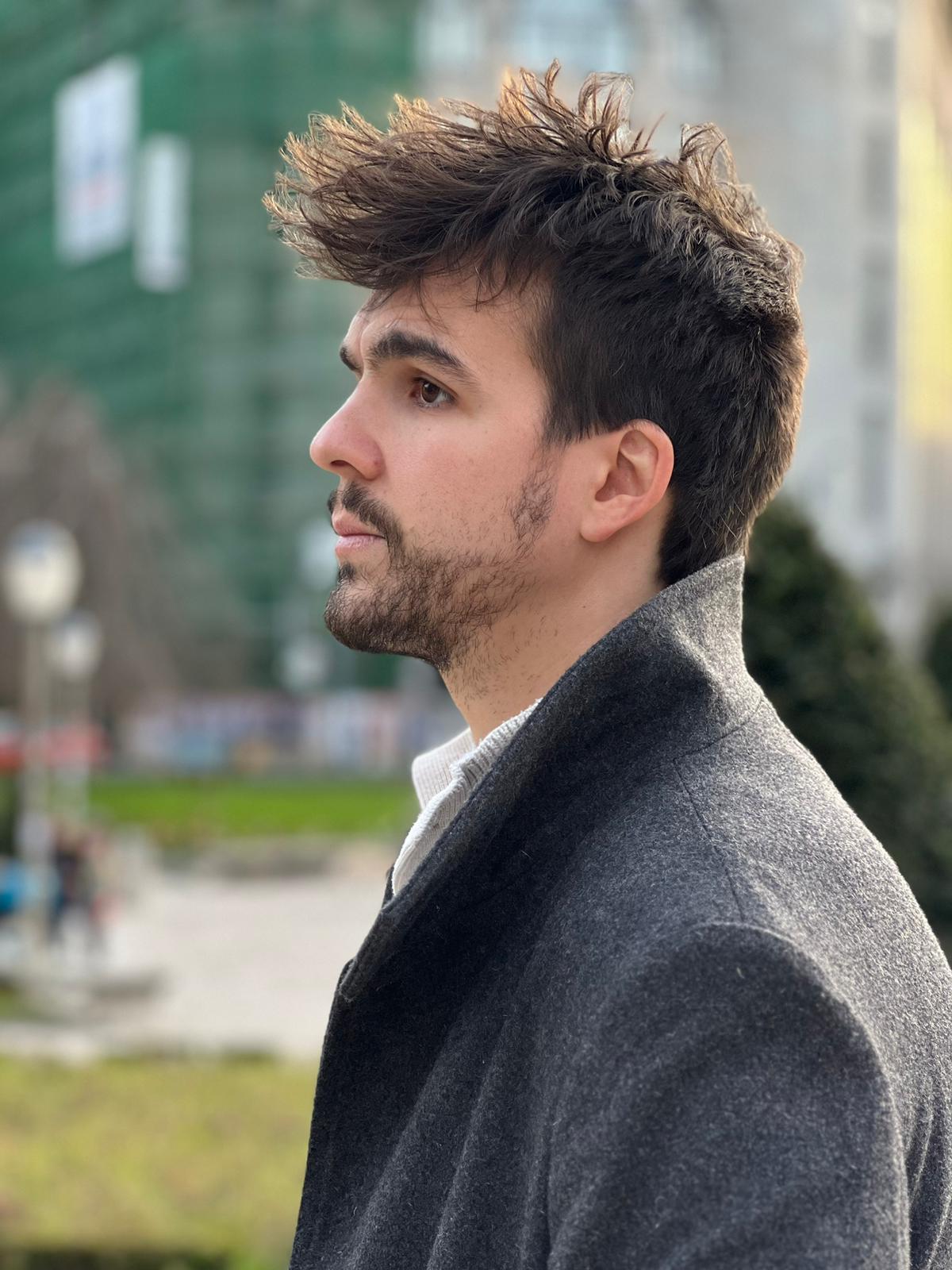 Retrato de Mikel Cobián
